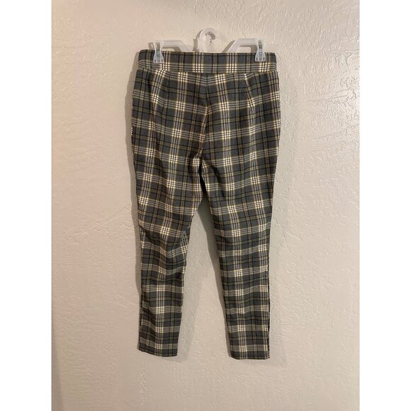 Calvin Klein Women’s Pull On Comfort Stretch Plaid Pants - Picture 10 of 11